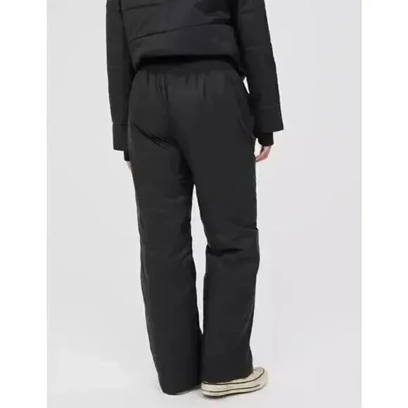 Aerie Offline Chillside Snow Pants‎ Size Large NEW Down Alternative Black Ski - Picture 2 of 15
